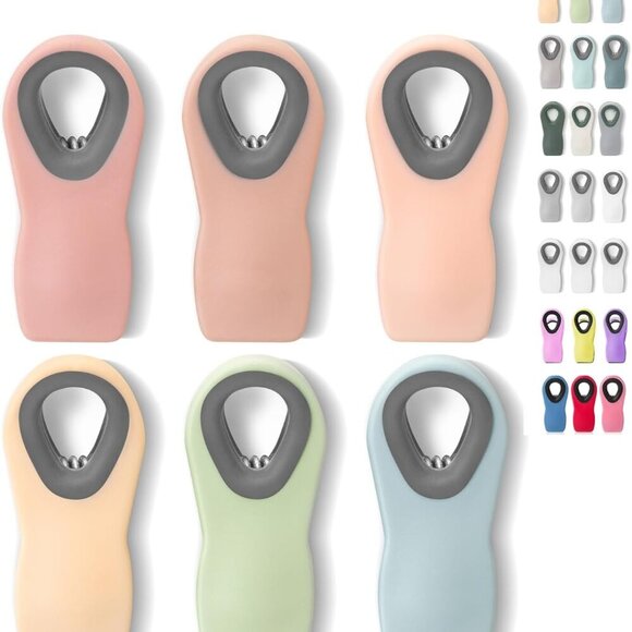 Other - Magnetic Chip Clips, 6pk, Muted Pastel